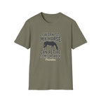 I Work So My Horse Can Retire Comfortably T-Shirt — Horse Lover Graphic Tee