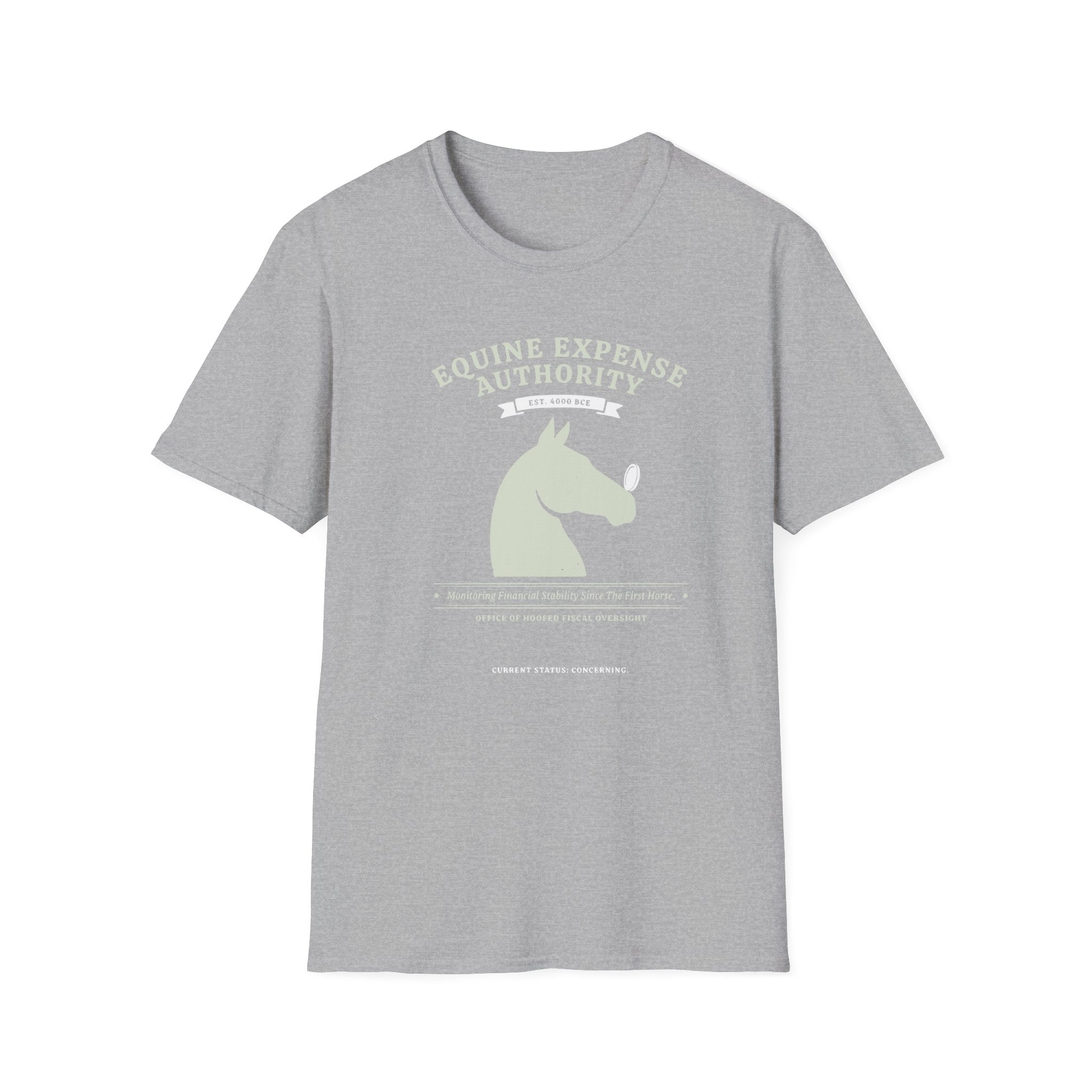 Equine Expense Authority T-Shirt — Funny Horse Mom Tee