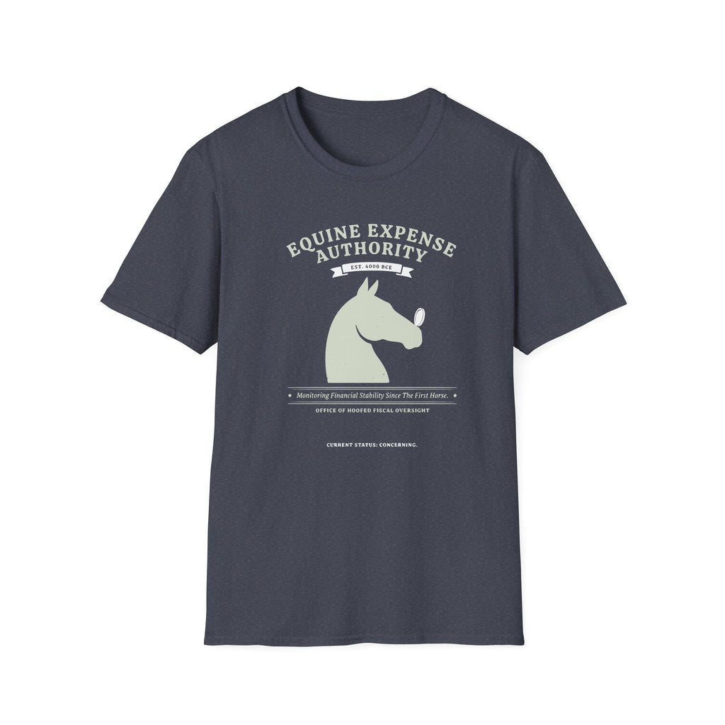 Equine Expense Authority T-Shirt — Funny Horse Mom Tee