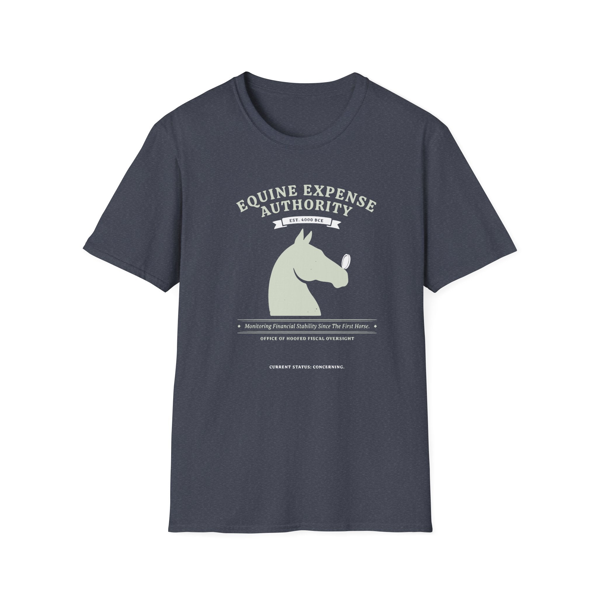 Equine Expense Authority T-Shirt — Funny Horse Mom Tee