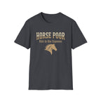 Horse Poor-Rich In Hay Expenses Funny Equestrian T-Shirt