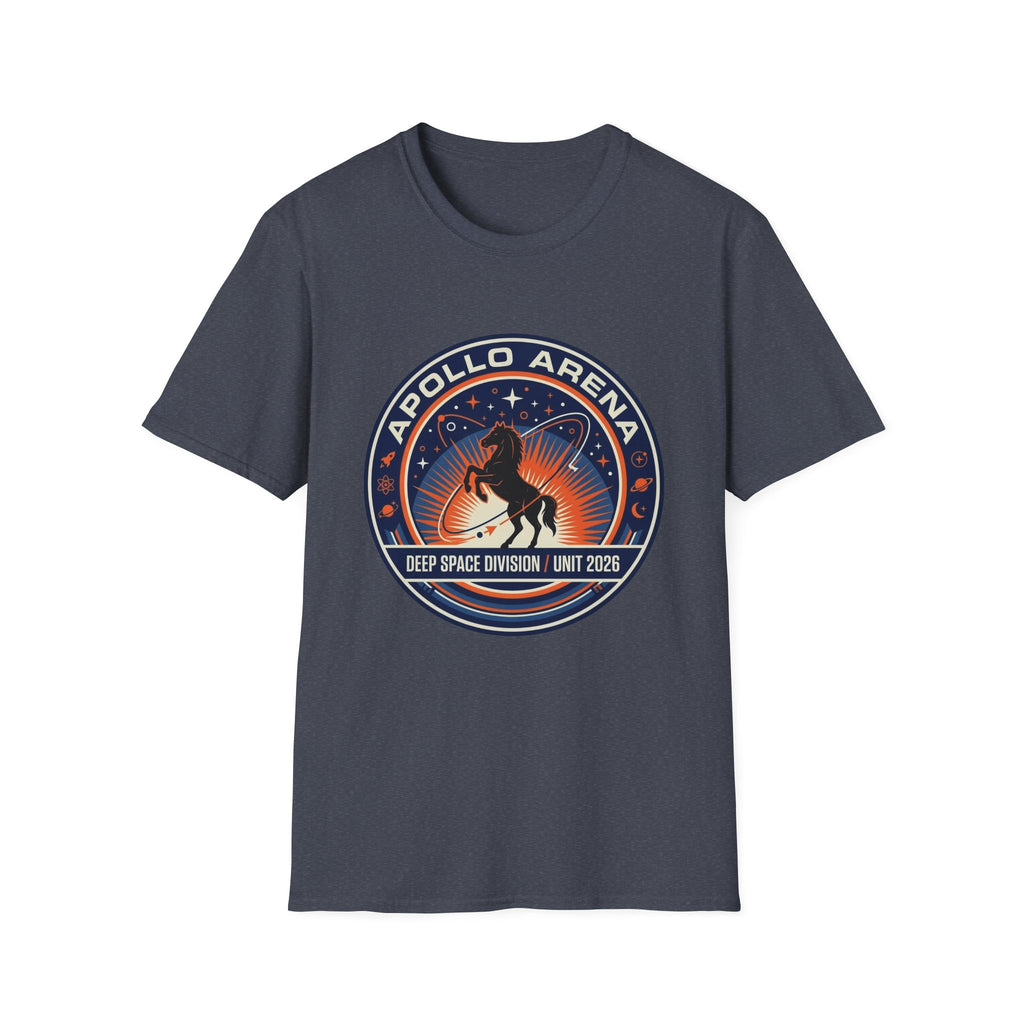 Apollo Arena Space T-Shirt — Deep Space Division Unit 2026 Graphic Tee
