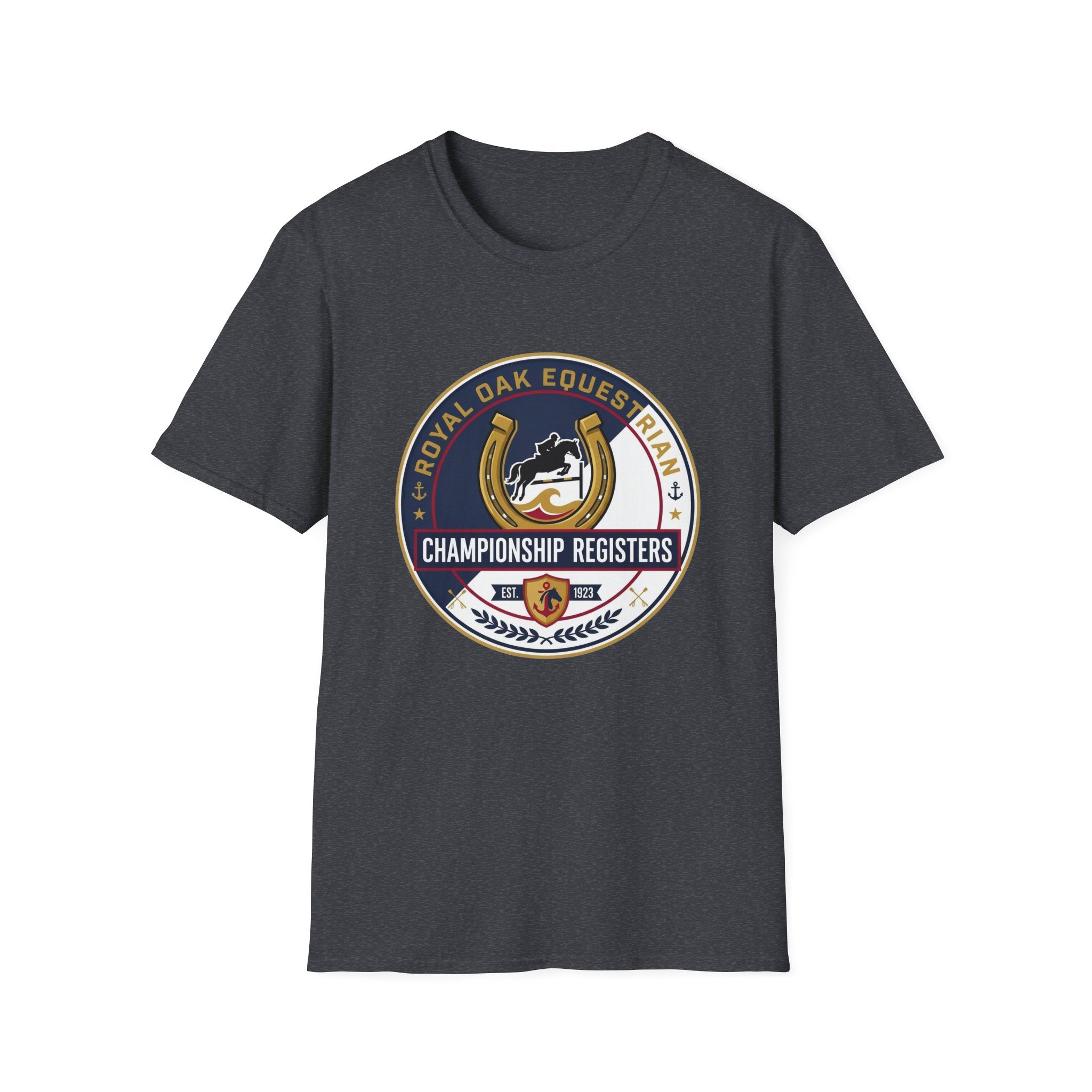 Equestrian Championship Logo T-Shirt — Royal Oak Equestrian Club Tee