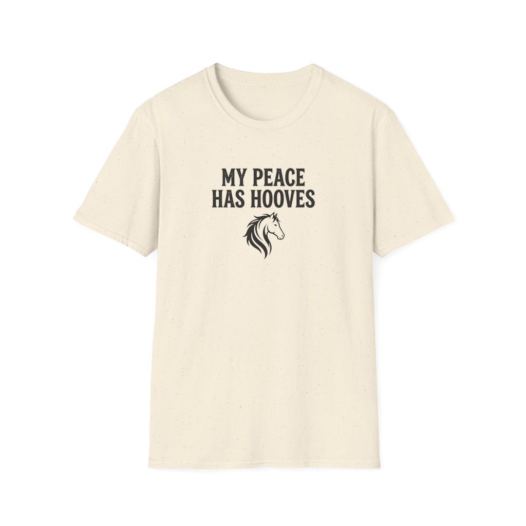 My Peace Has Hooves Horse T-Shirt — Equestrian Lover Tee