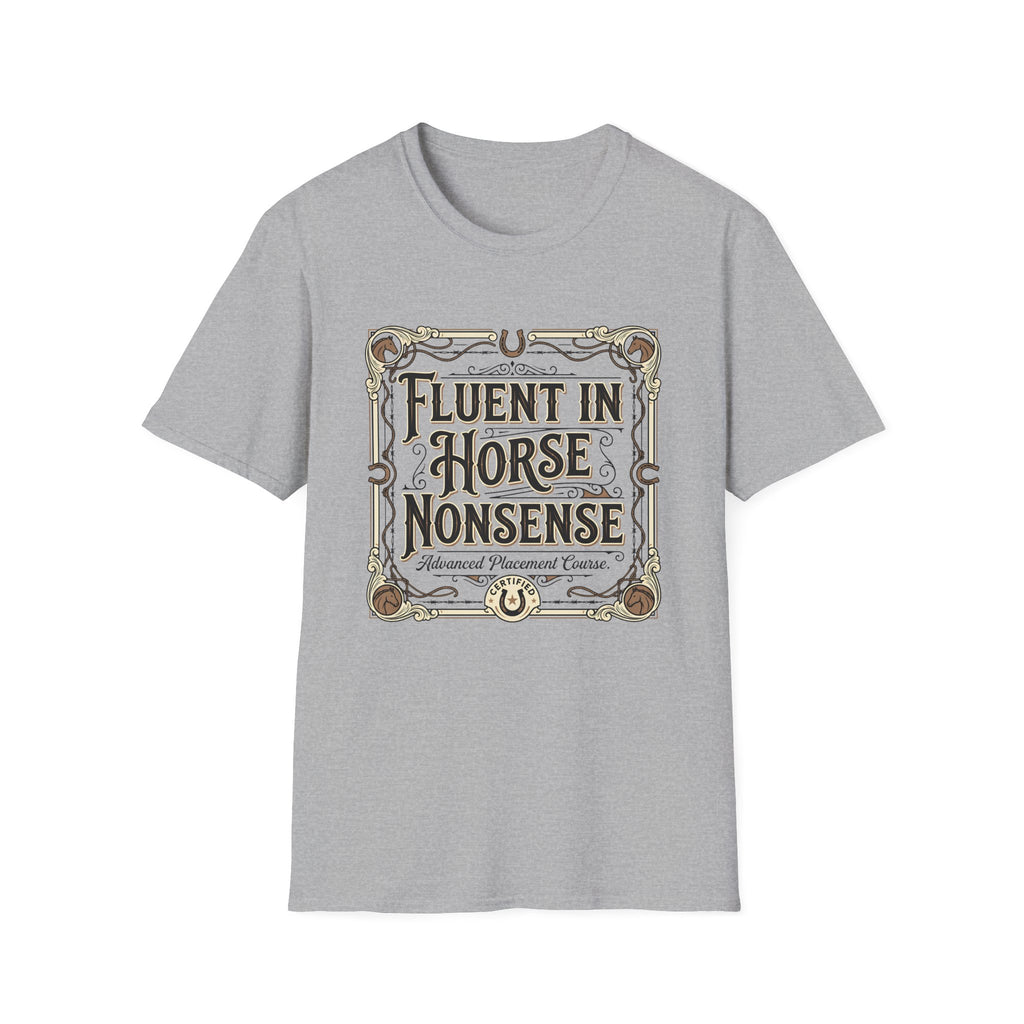 T-Shirt — “Socially Available • Barn Friends Only” Ranch Graphic Tee