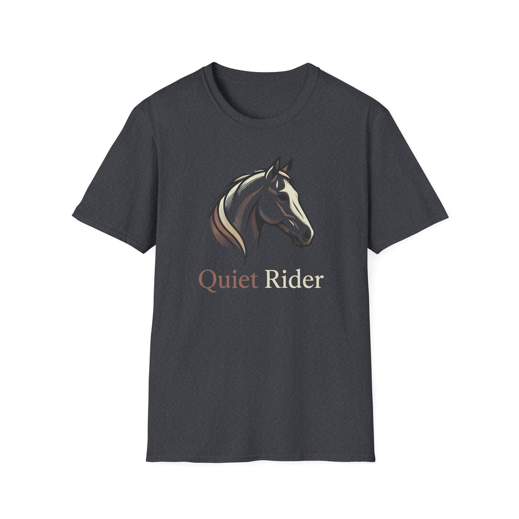Quiet Rider Horse Graphic T-Shirt