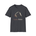 Quiet Rider Horse Graphic T-Shirt