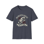 Memento Vivere Skull & Roses T-Shirt — "Wild at Heart" Graphic Tee