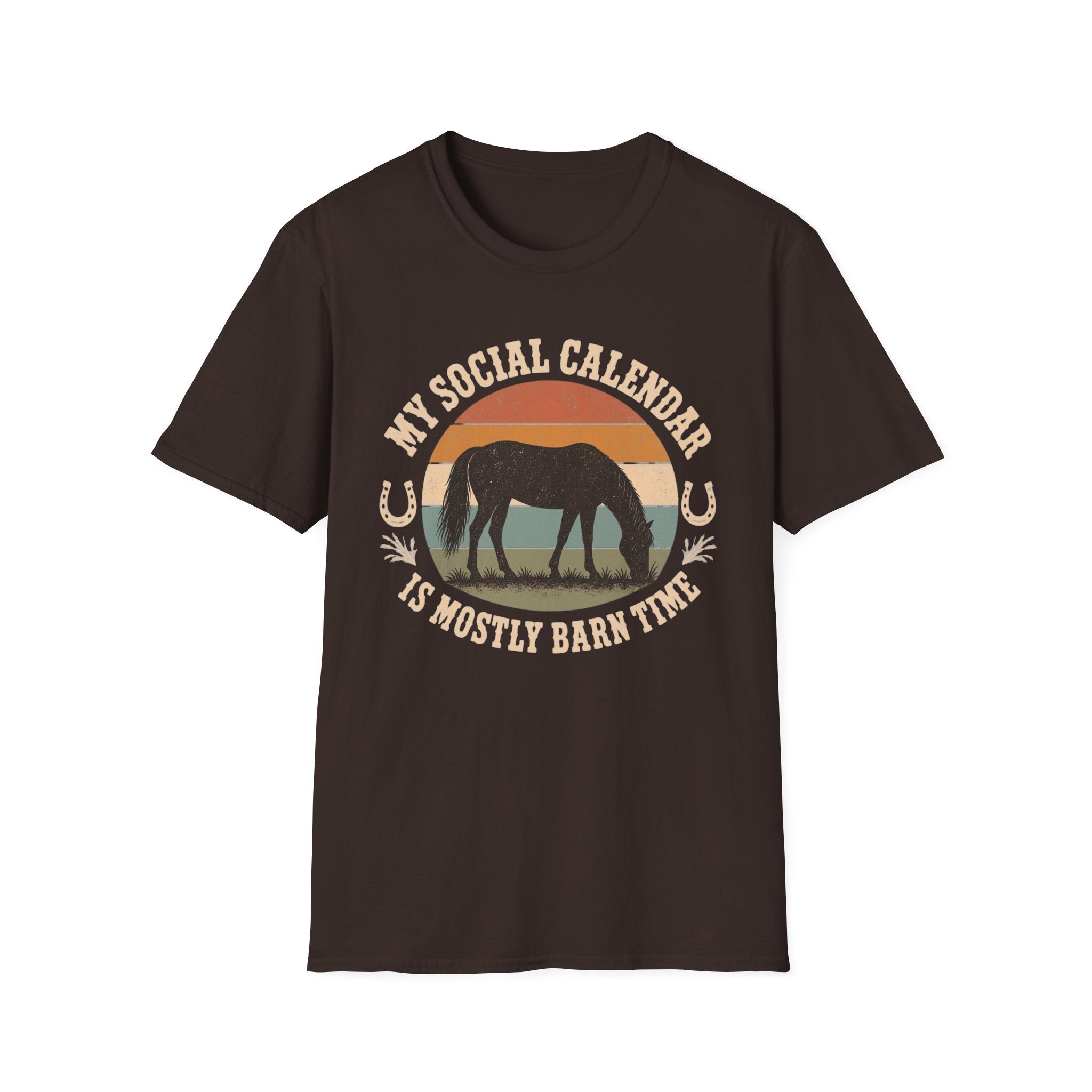 My Social Calendar Is Mostly Barn Time T-Shirt