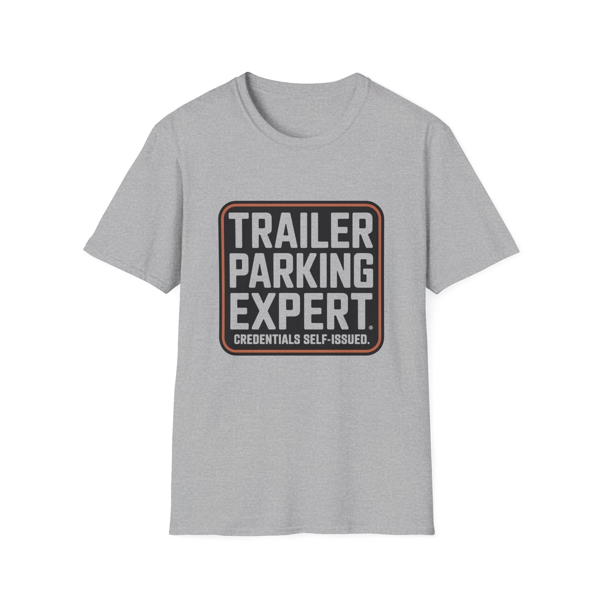 Trailer Parking Expert T-Shirt — Funny RV Camper Tee