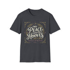 Horse Lover T‑Shirt — "My Peace Has Hooves" Graphic Tee