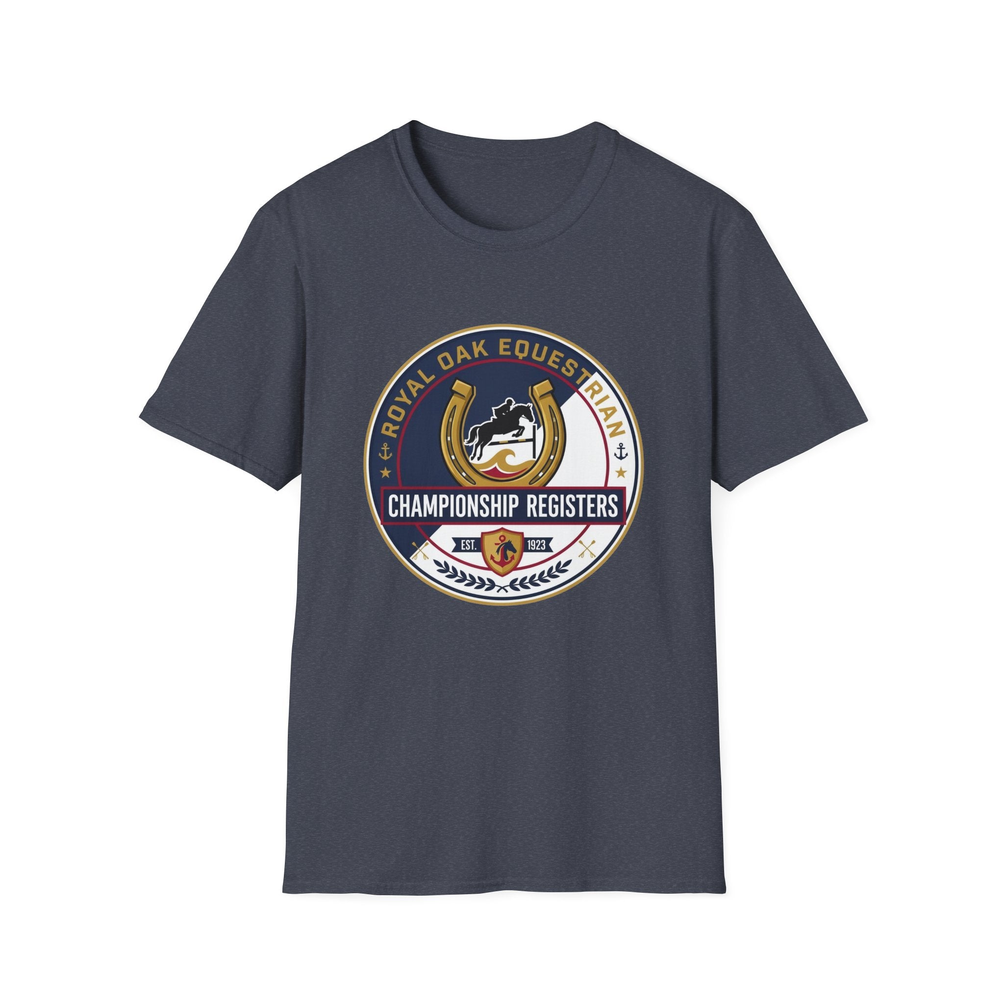 Equestrian Championship Logo T-Shirt — Royal Oak Equestrian Club Tee