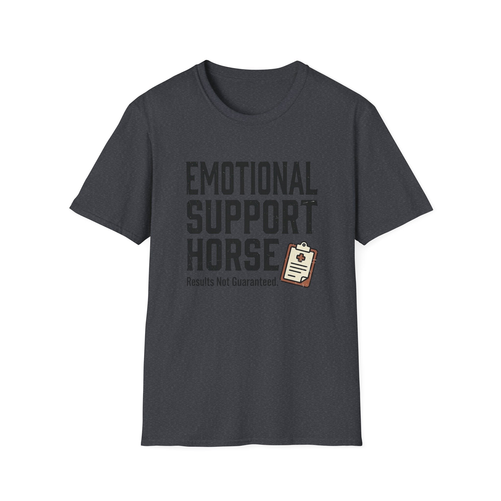 Emotional Support Horse T-Shirt — Funny Horse Lover Tee