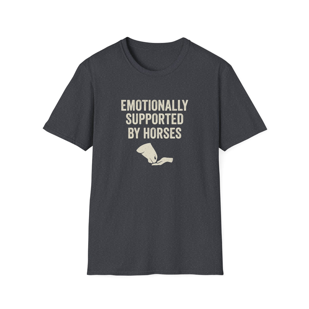 Emotionally Supported by Horses T-Shirt