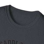 Saddle Up or Shut Up T-Shirt — Winged Horse Equestrian Graphic Tee