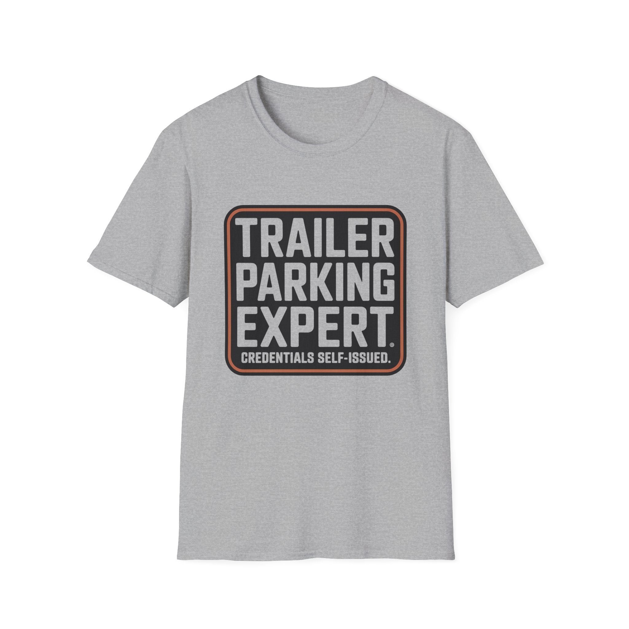 Trailer Parking Expert T-Shirt — Funny RV Camper Shirt