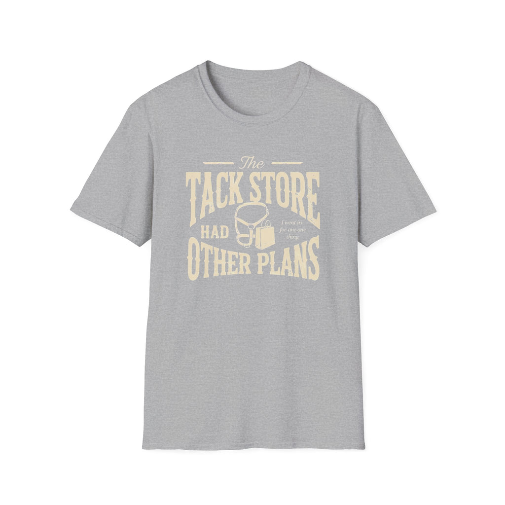T-Shirt — "The Tack Store Had Other Plans" Vintage Equestrian Tee