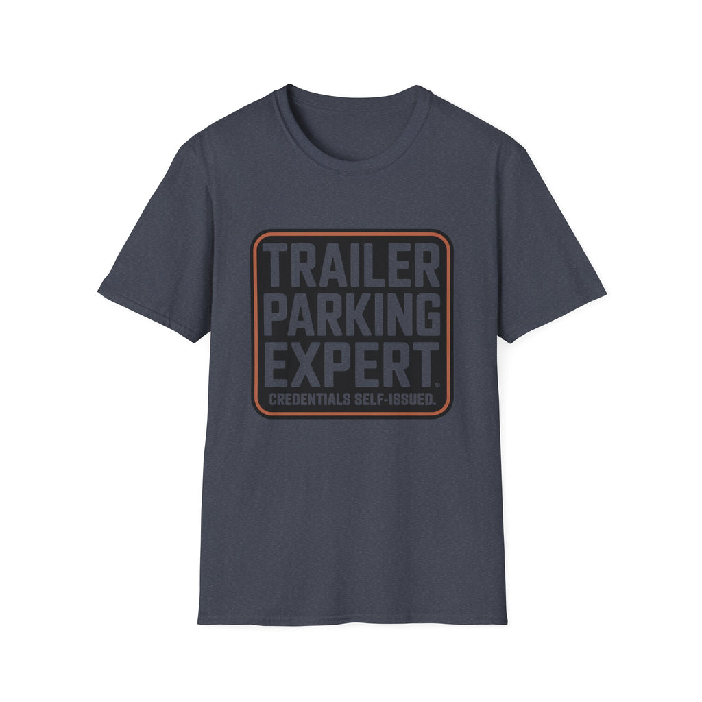 Trailer Parking Expert T-Shirt — Funny RV Camper Shirt