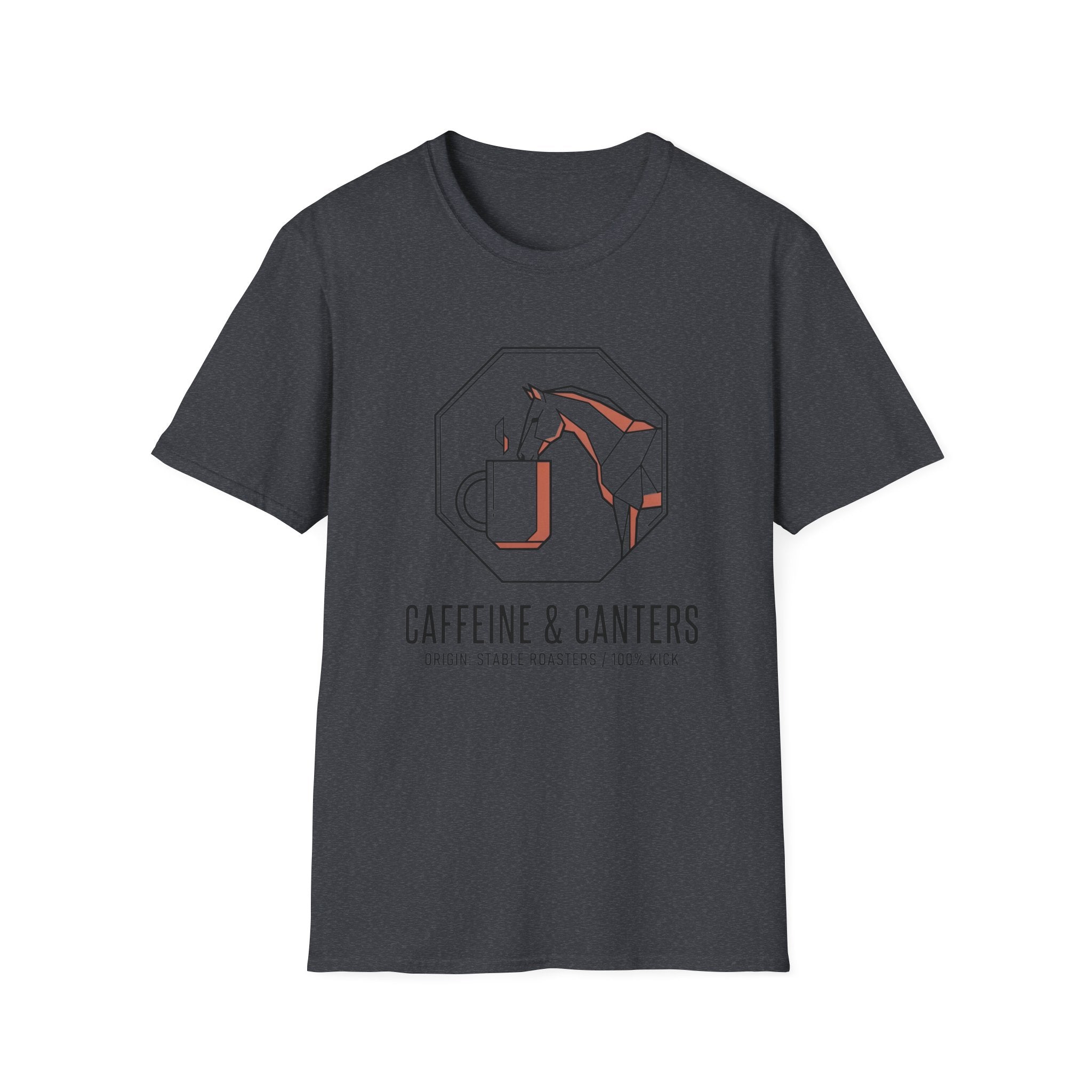 Caffeine & Canters Horse Coffee T-Shirt