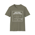 Horse Owner Compliance Division T-Shirt — Funny Equestrian Tee for Horse Lovers