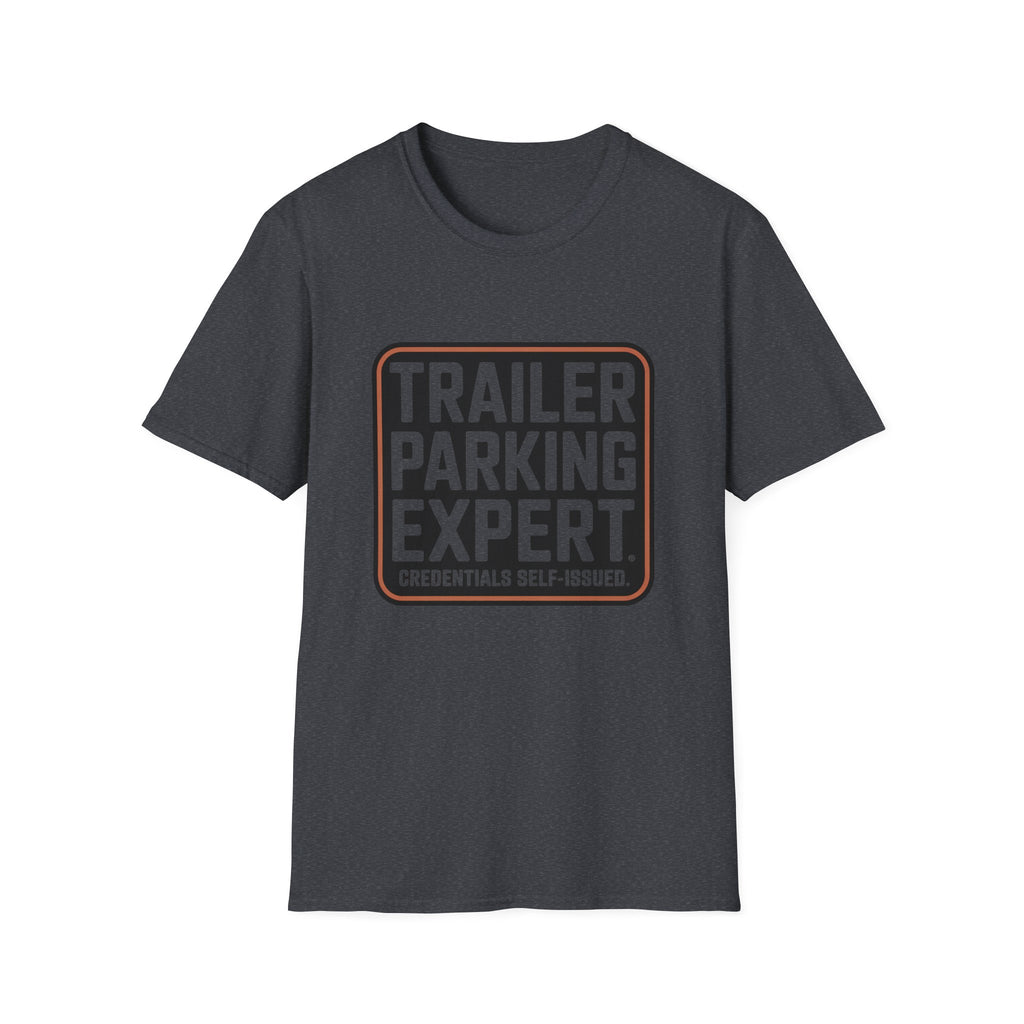 Trailer Parking Expert T-Shirt — Funny RV Camper Tee