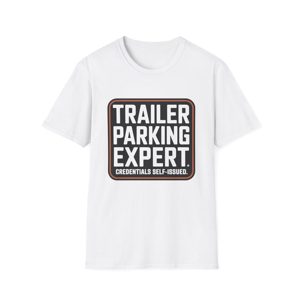 Trailer Parking Expert T-Shirt — Funny RV Camper Shirt