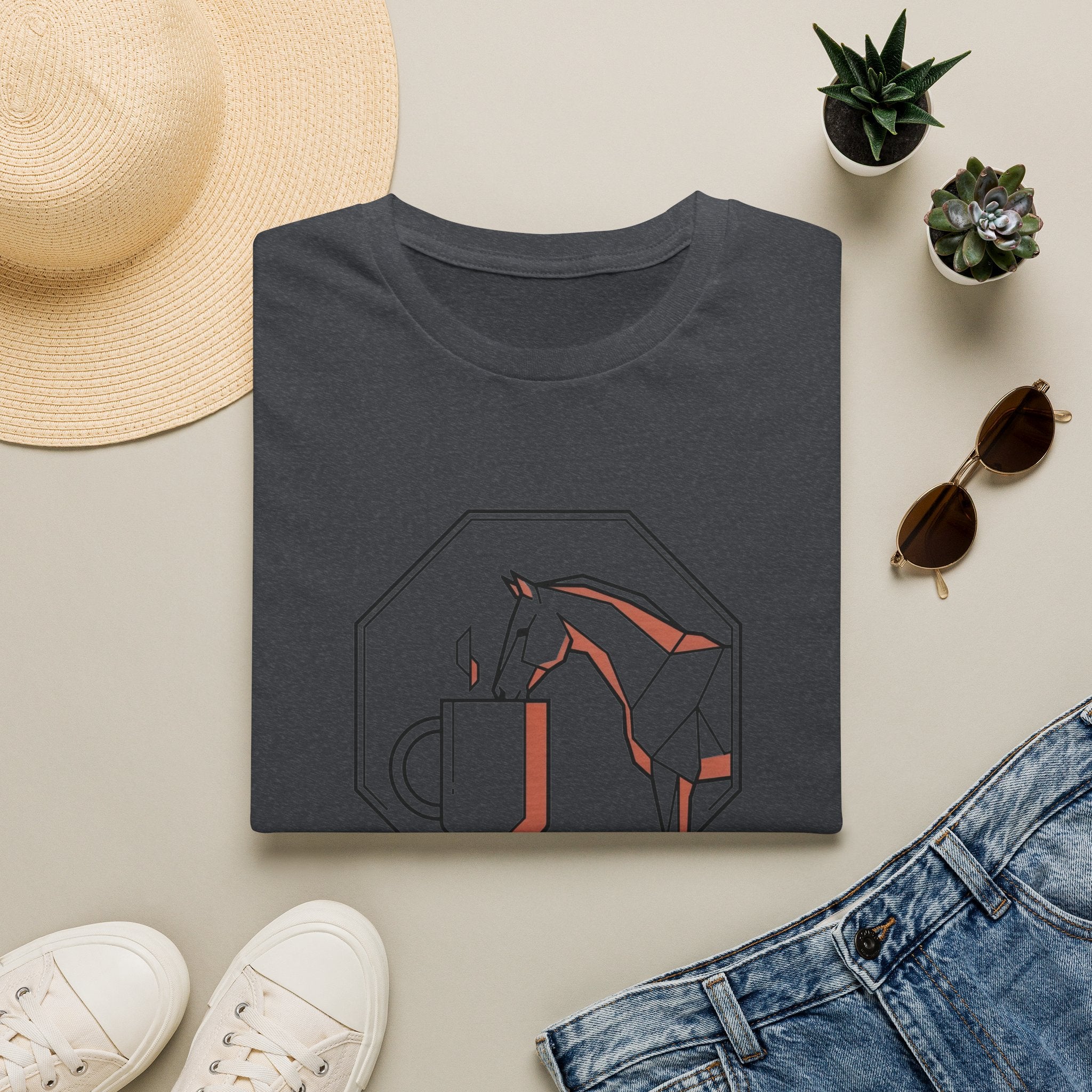 Caffeine & Canters Horse Coffee T-Shirt