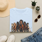 Wild Horses Graphic T-Shirt — Running Herd Western Tee