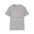 T-Shirt — "The Best Part of My Day Starts at the Barn" Vintage Equestrian Tee