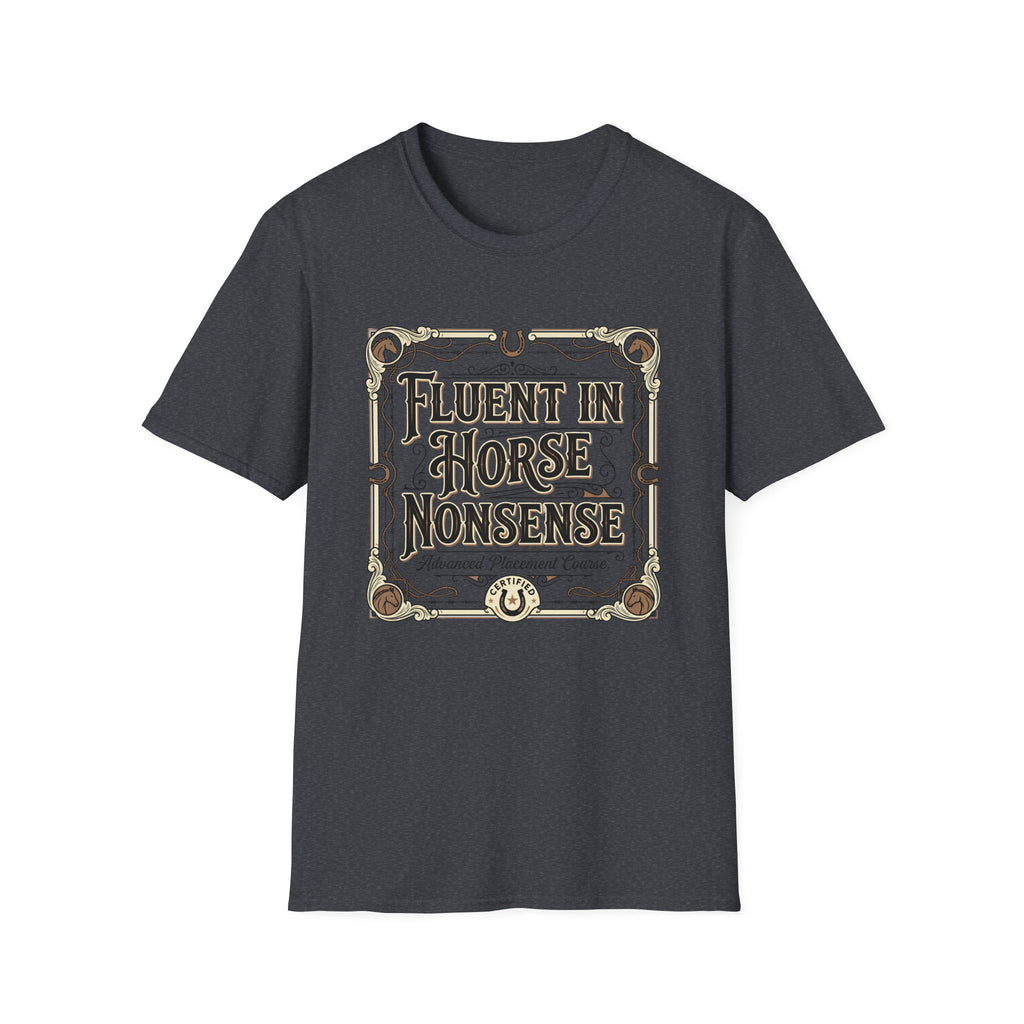 T-Shirt — “Socially Available • Barn Friends Only” Ranch Graphic Tee