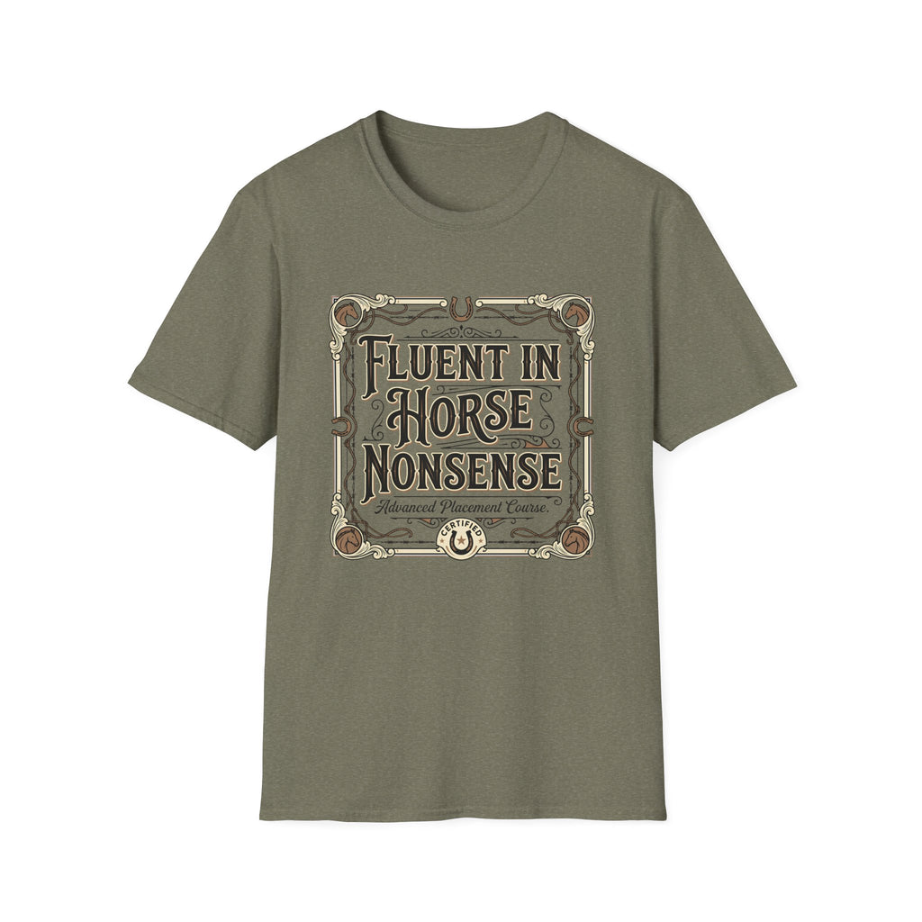 T-Shirt — “Socially Available • Barn Friends Only” Ranch Graphic Tee