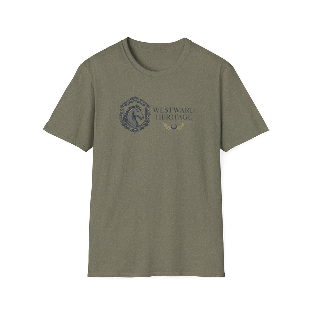 Equestrian Society T-Shirt — Minimal Horse Line Art Tee for Riders