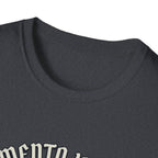 Memento Vivere Skull & Roses T-Shirt — "Wild at Heart" Graphic Tee
