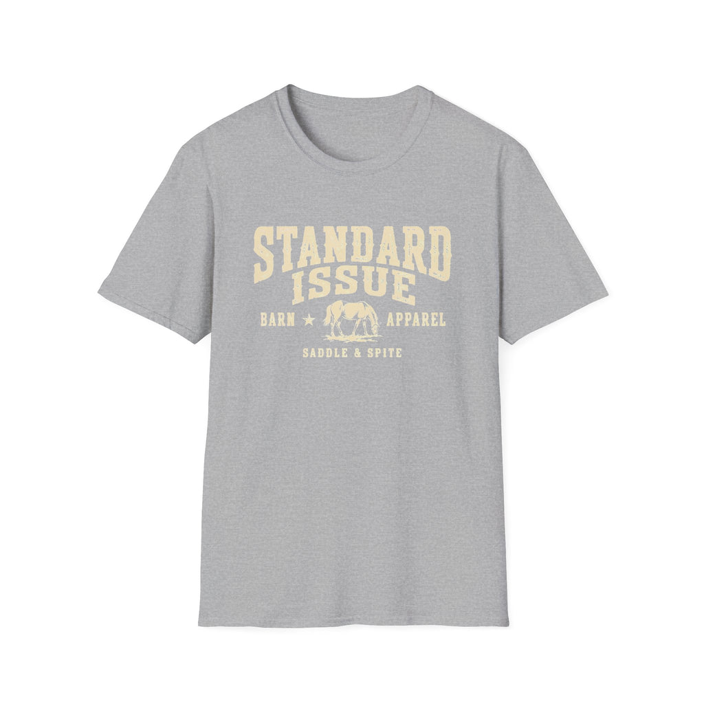 Standard Issue Barn Apparel T-Shirt — Vintage Farm Logo Tee