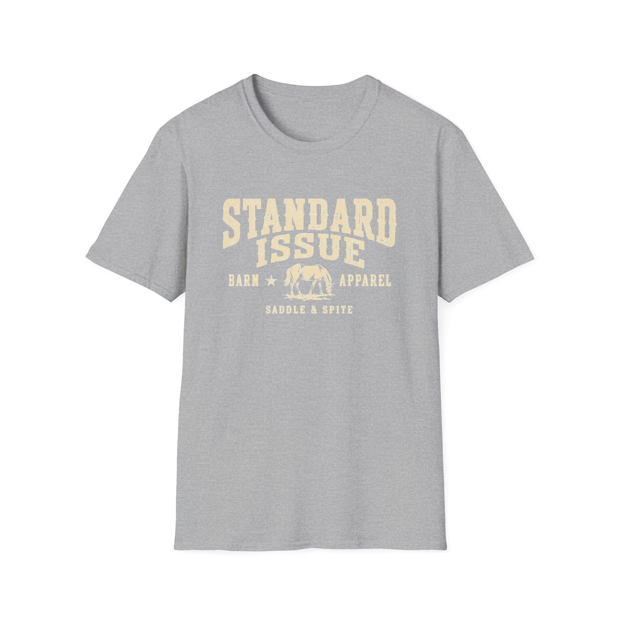 Standard Issue Barn Apparel T-Shirt — Vintage Farm Logo Tee