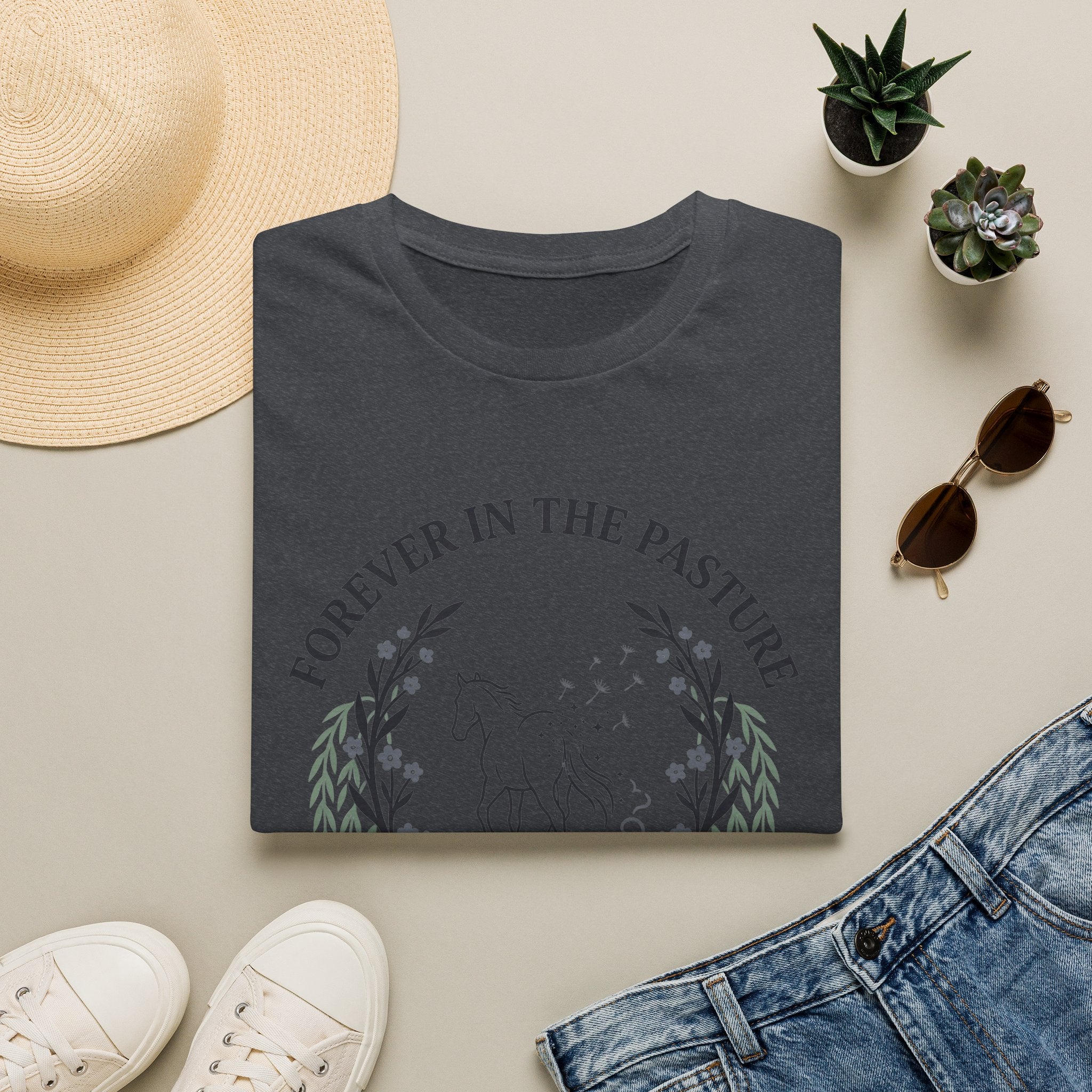 Memento Vivere Skull & Roses T-Shirt — "Wild at Heart" Graphic Tee