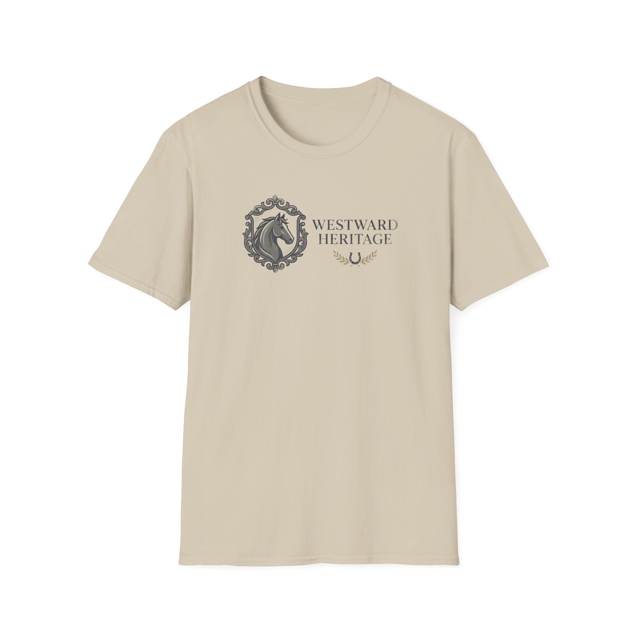 Equestrian Society T-Shirt — Minimal Horse Line Art Tee for Riders