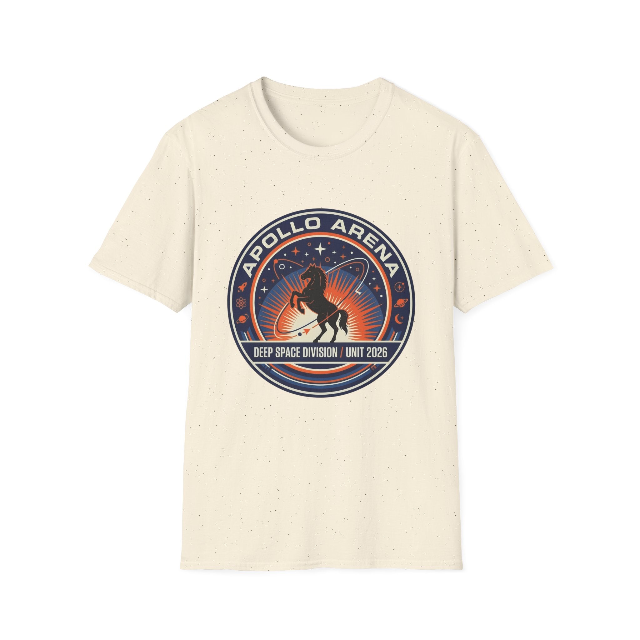 Apollo Arena Space T-Shirt — Deep Space Division Unit 2026 Graphic Tee