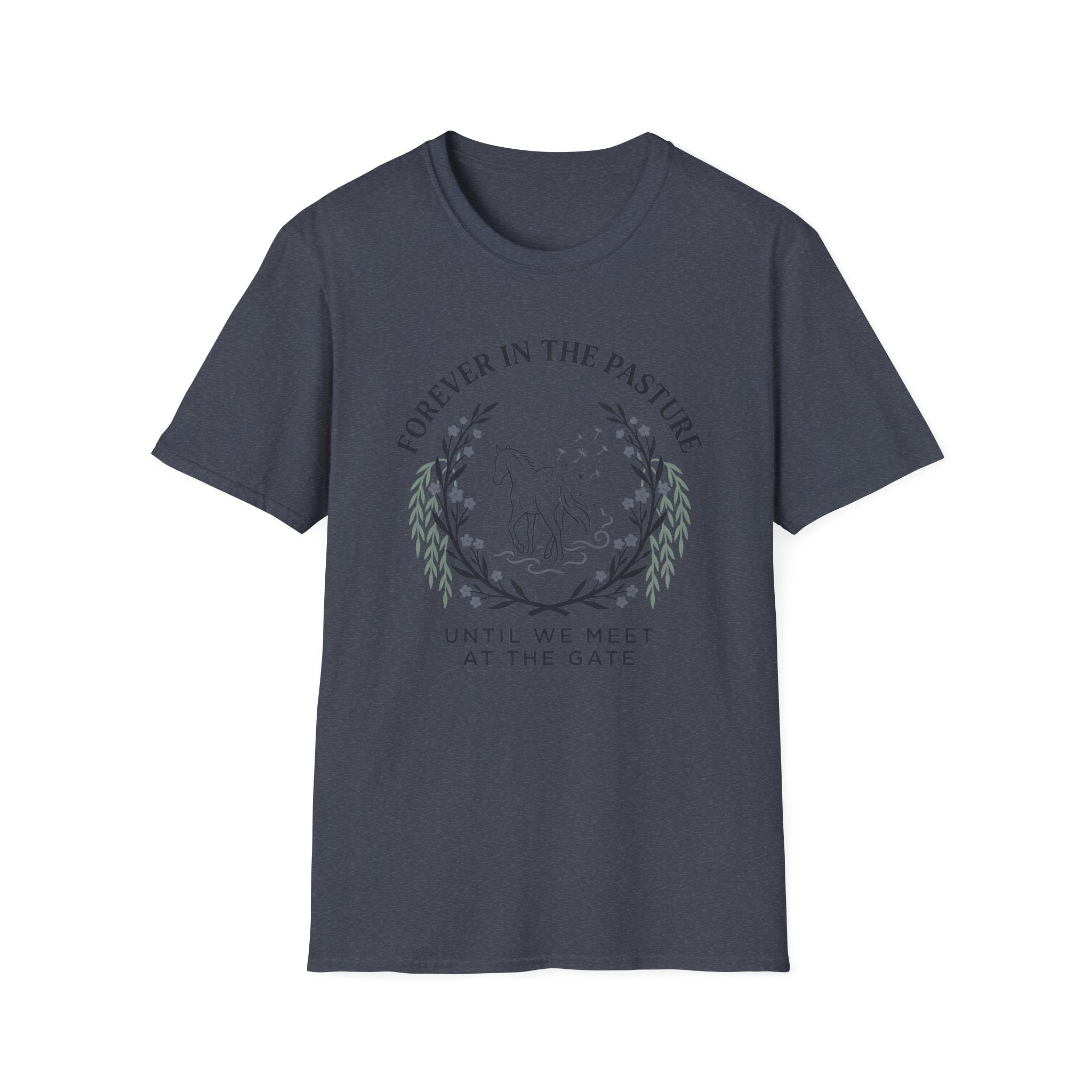 Memento Vivere Skull & Roses T-Shirt — "Wild at Heart" Graphic Tee