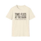 "Time Flies at the Barn" Vintage Farm Life T‑Shirt
