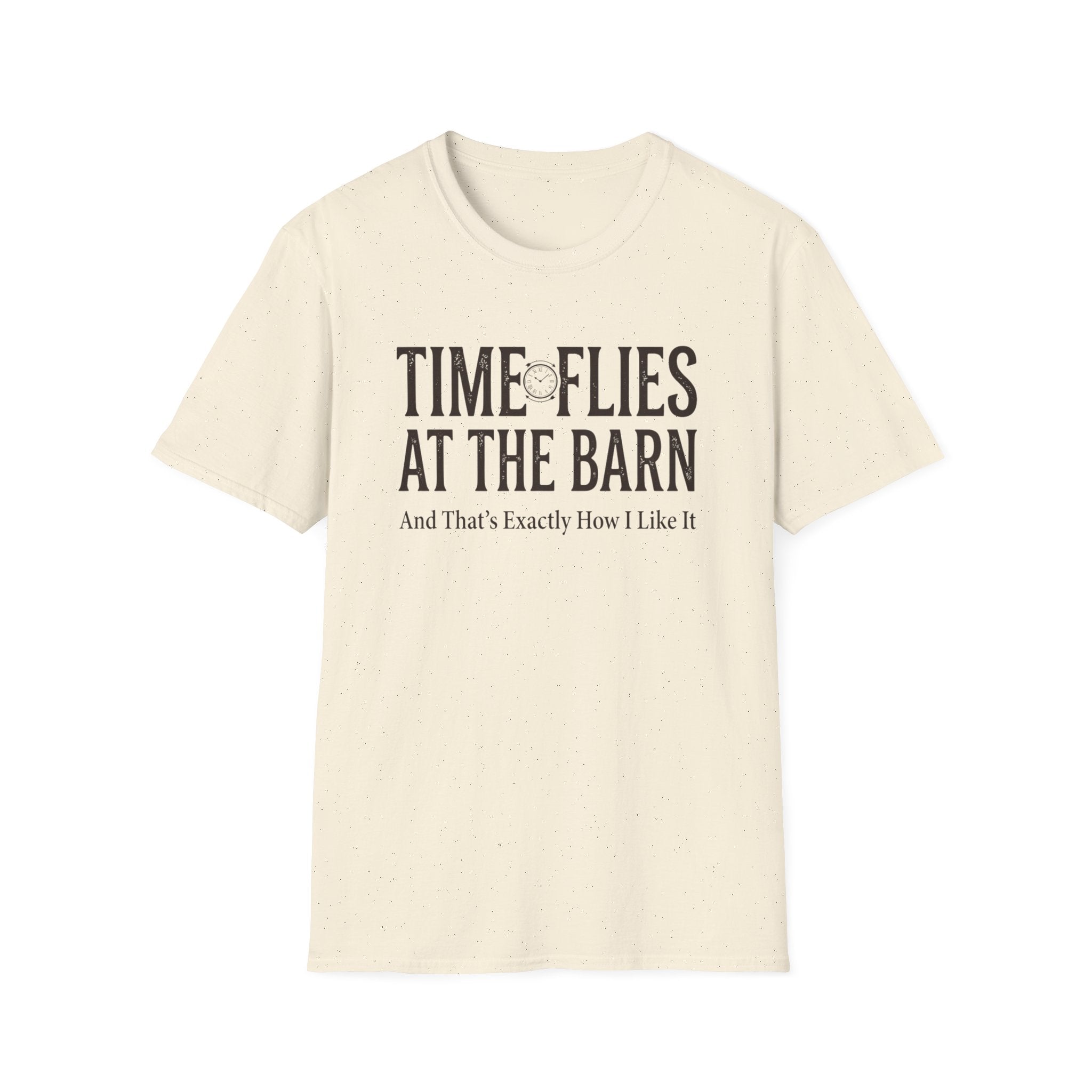 "Time Flies at the Barn" Vintage Farm Life T‑Shirt