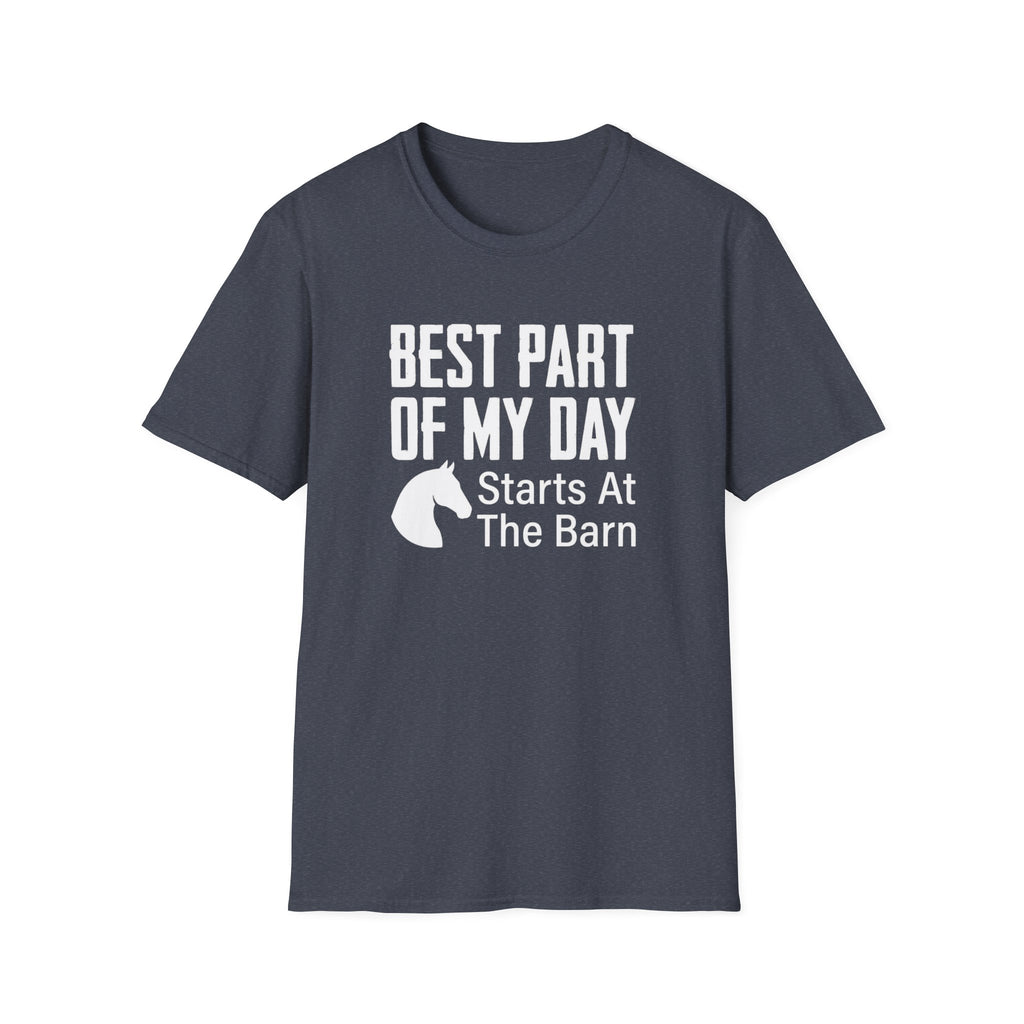 Best Part of My Day Starts at the Barn T-Shirt