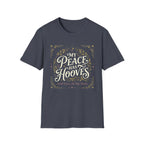 Horse Lover T‑Shirt — "My Peace Has Hooves" Graphic Tee