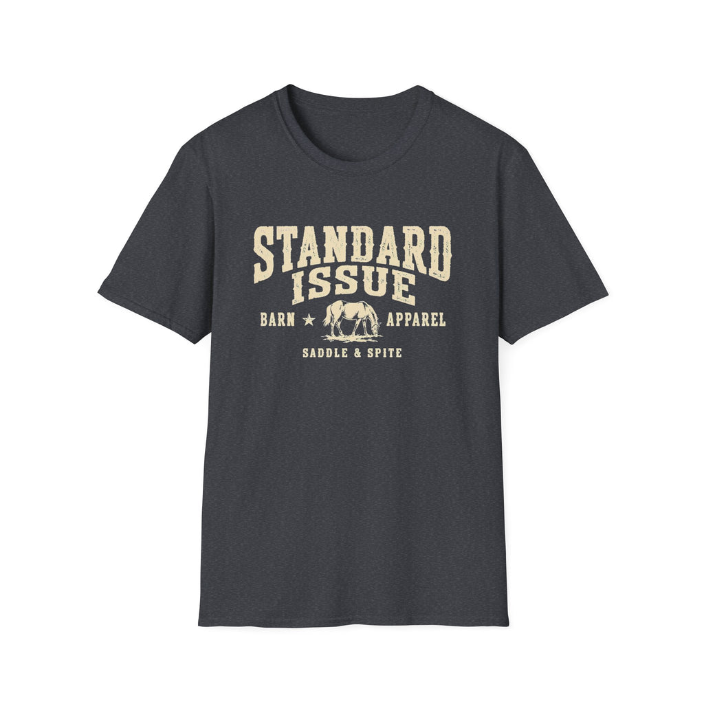 Standard Issue Barn Apparel T-Shirt — Vintage Farm Logo Tee
