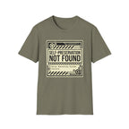 T‑Shirt — "Self‑Preservation Not Found" Retro Tech Graphic Tee