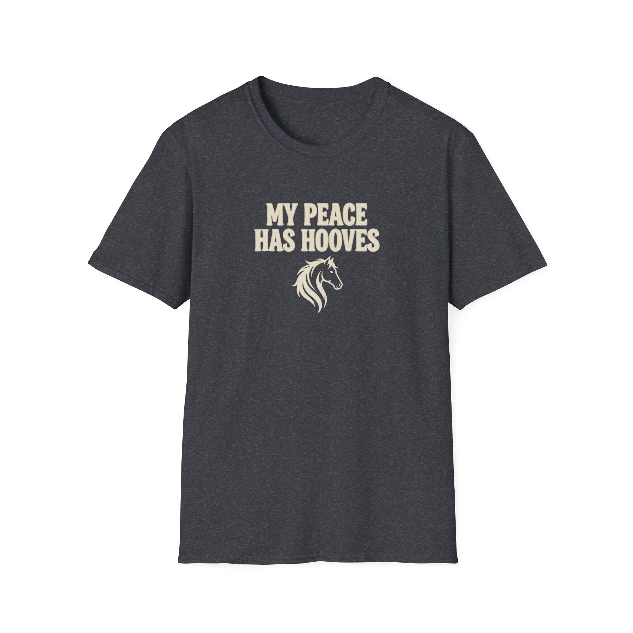 My Peace Has Hooves Horse T-Shirt — Equestrian Lover Tee