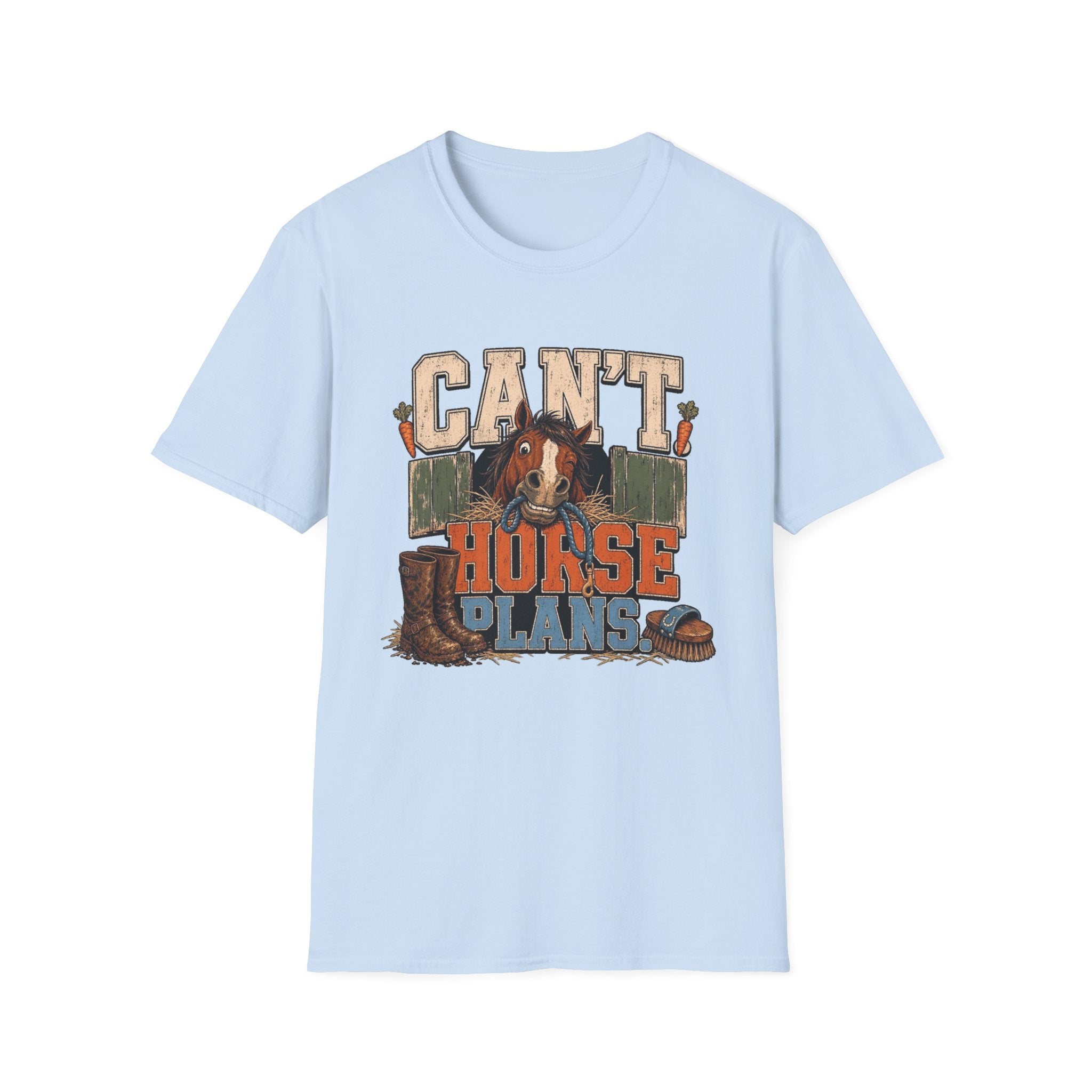Can't Horse-Please T-Shirt — Funny Horse Lover Graphic Tee