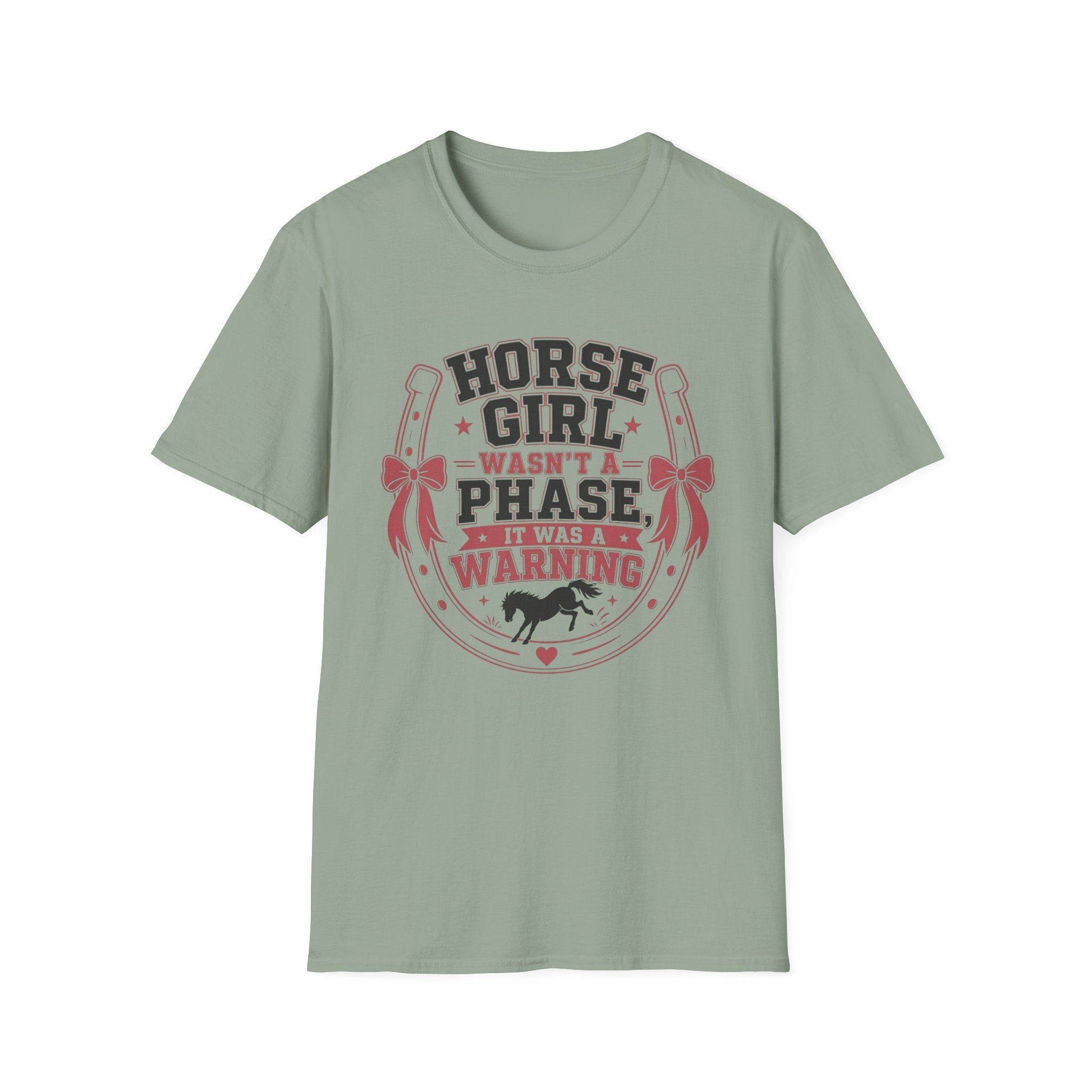 "Horse Girl Wasn't A Phase" Casual Equestrian T-Shirt