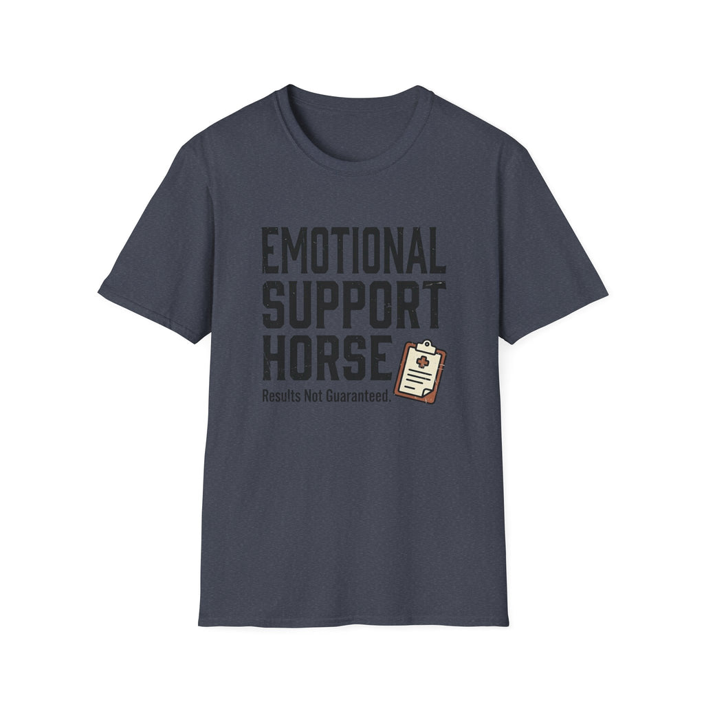 Emotional Support Horse T-Shirt — Funny Horse Lover Tee