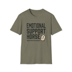 Emotional Support Horse T-Shirt — Funny Horse Lover Tee